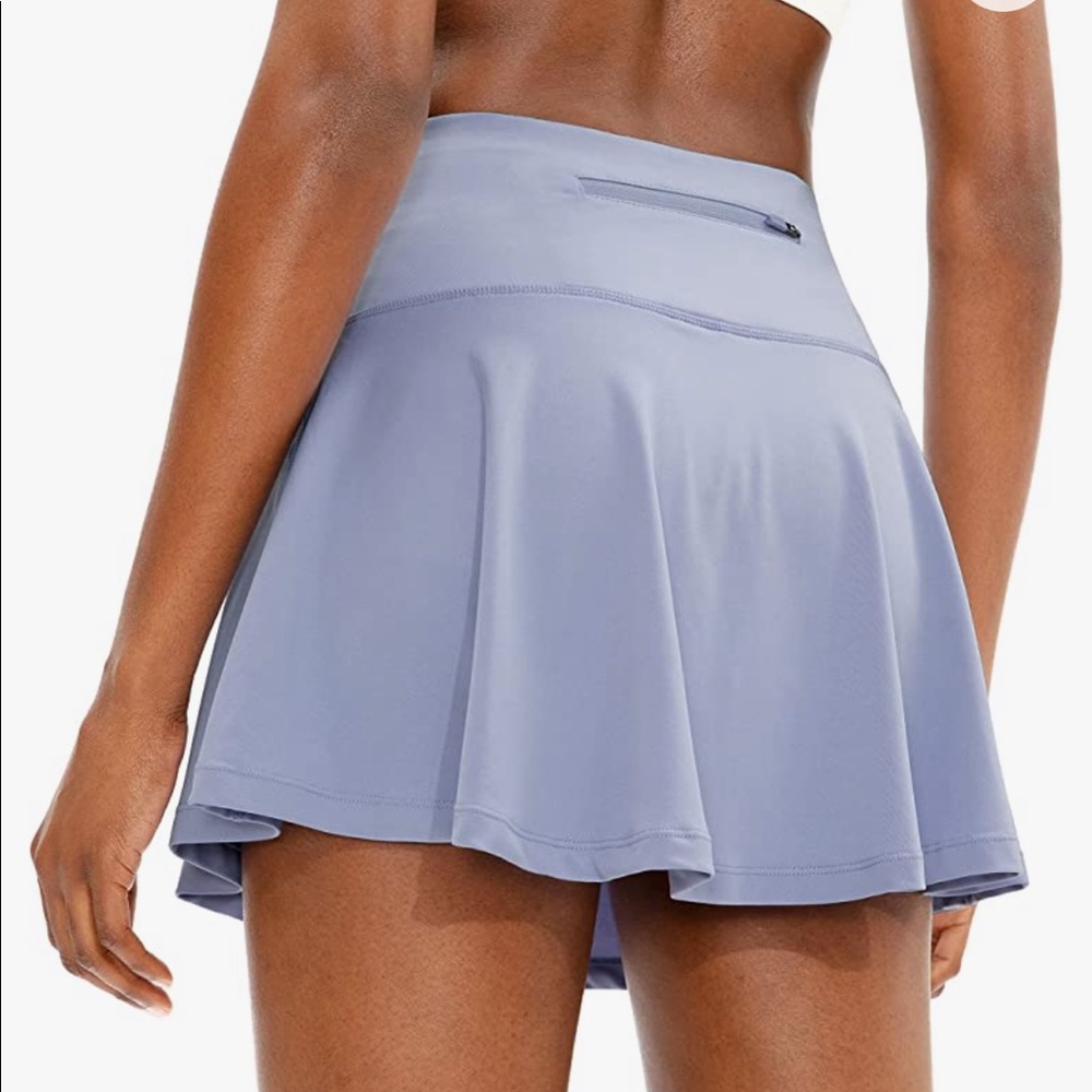 NWOT Amazon Lavender Athletic Skirt Size L